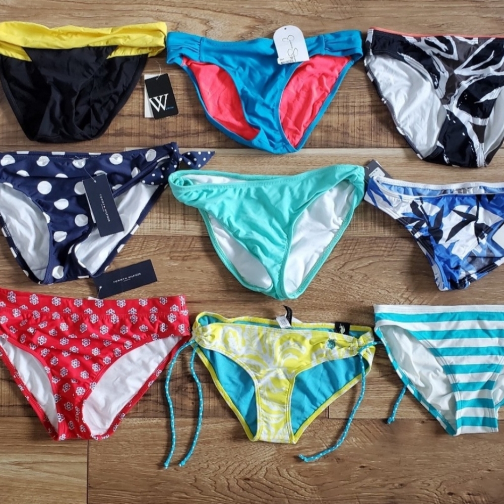 Lot of 50 PREMIUM  BRAND bathing suit bottoms